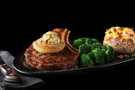 "Outback Steakhouse Signature Steaks including center-cut sirloin, ribeye, and filet mignon grilled to perfection"

