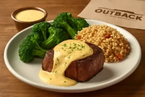 "Outback Steakhouse signature premium sides including steakhouse mac & cheese, loaded baked potato, seasoned broccoli, and crispy brussels sprouts"

"Outback Steakhouse signature premium sides including steakhouse mac & cheese, loaded baked potato, seasoned broccoli, and crispy brussels sprouts"

