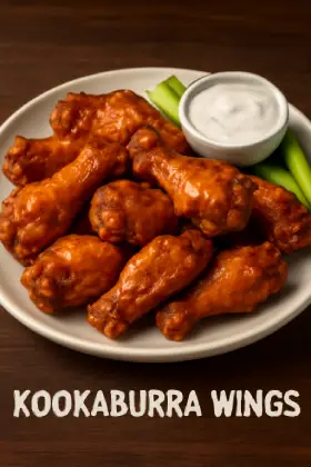 Crispy Kookaburra chicken wings tossed in Outback’s spicy seasoning and served with cool ranch – crowd-favorite appetizer