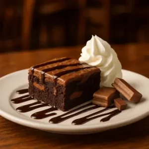 "Outback Steakhouse dessert menu featuring rich treats like Chocolate Thunder from Down Under, cheesecake, and carrot cake"


